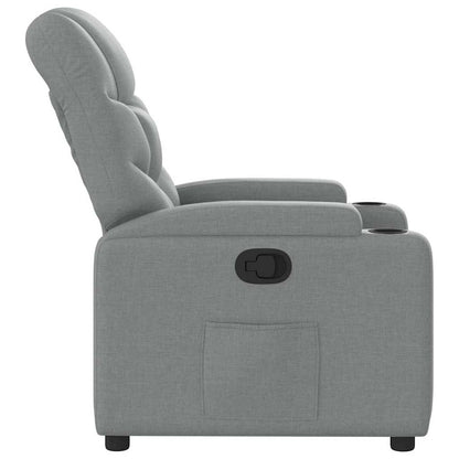 Recliner with manual tilt system