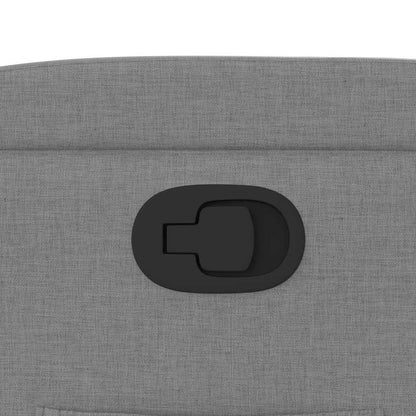Recliner with manual tilt system