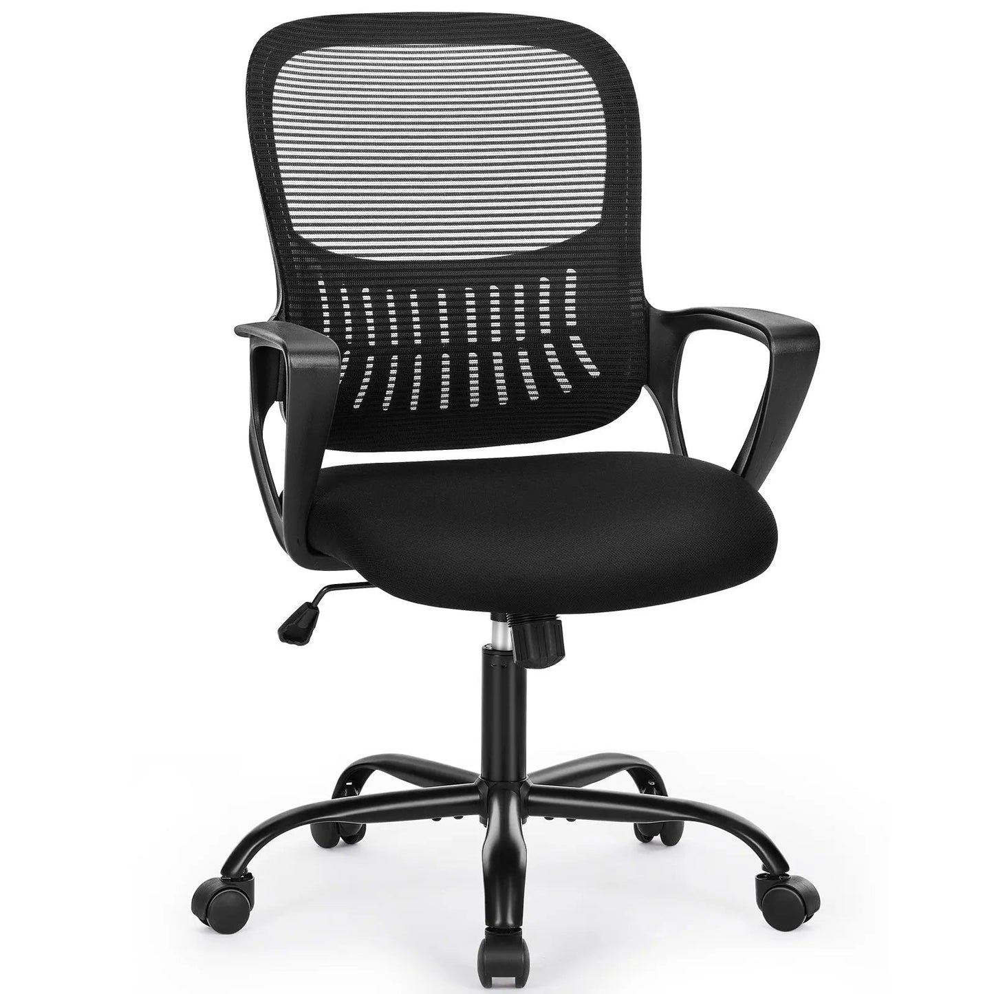 Tall Office Chair For Standing Desk With Adjustable Foot Ring,Counter Height Office Chairs SimplyOnlineShopping