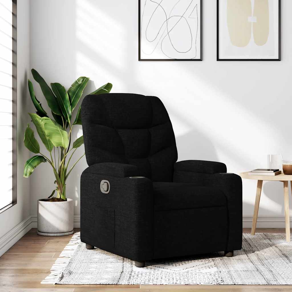 Recliner with manual tilt system