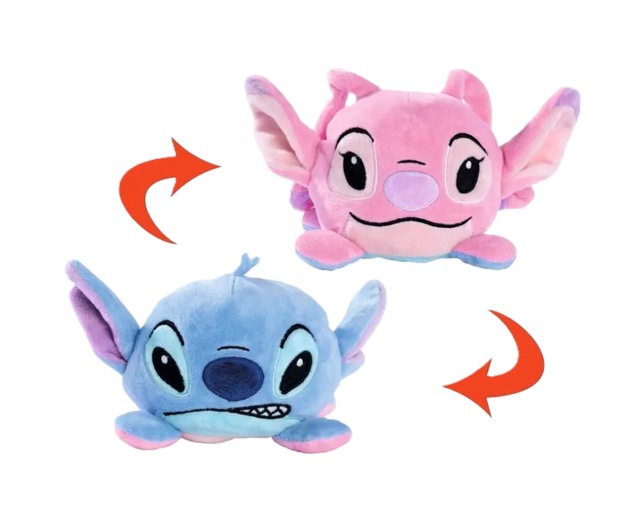 Disney Lilo & Stitch Wendeplüschtier Angel/Stitch 8 cm SimplyOnlineShopping