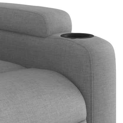 Recliner with manual tilt system