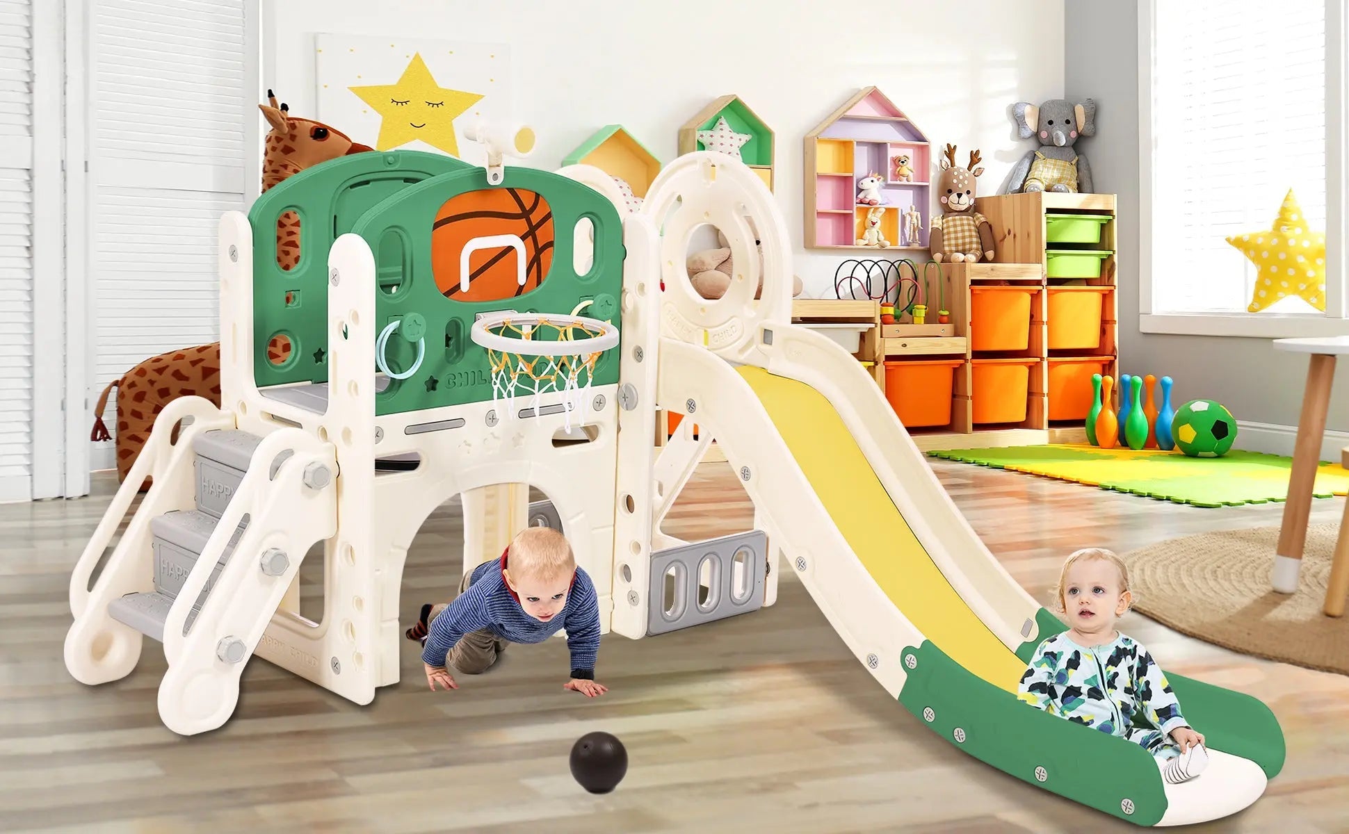 Kombirutsche Aus Hochdichtem Polyethylen Fur Kinder SimplyOnlineShopping